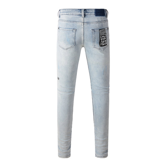 Ksubi Jeans Jeans azul claro con corte sencillo y limpio 3001