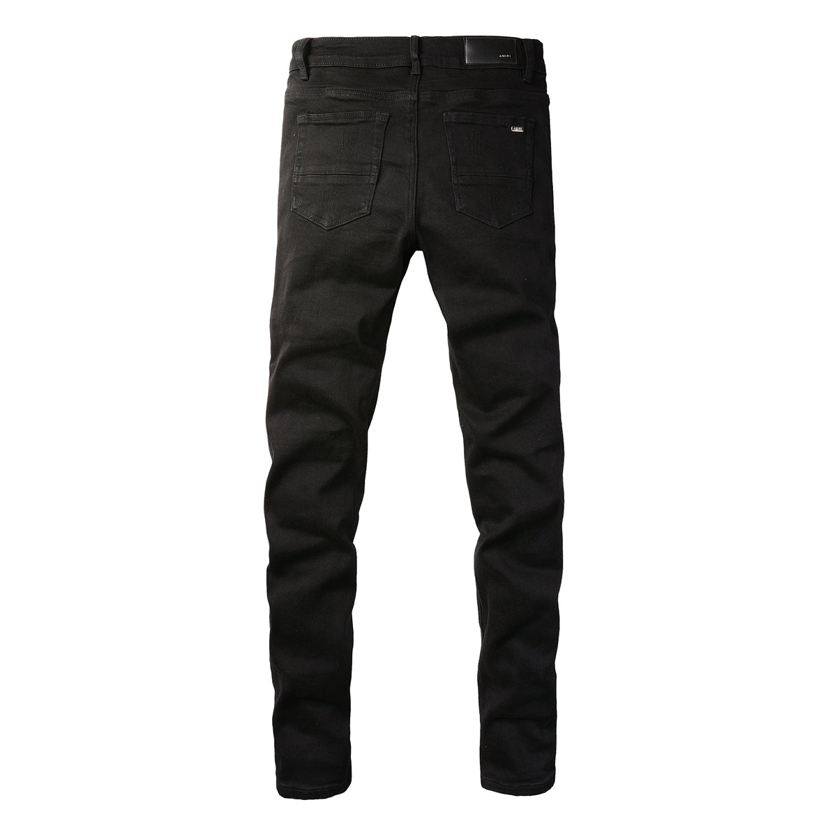 5200 High Street Trendy Brand Street Wind Ripped Beggar Jeans Slim-fit Elastic Jeans