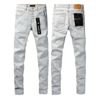 Fashionable Sky Blue Jeans 9081 with a Modern Cut and Comfortable Fit